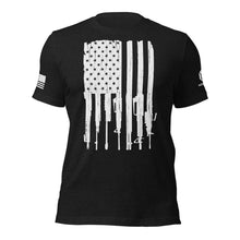 Load image into Gallery viewer, Rifle Flag Unisex t-shirt