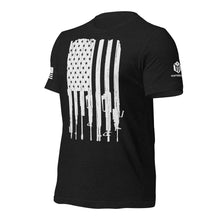 Load image into Gallery viewer, Rifle Flag Unisex t-shirt