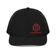Load image into Gallery viewer, HaterBuilt Red Logo Trucker Cap