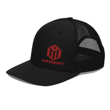 Load image into Gallery viewer, HaterBuilt Red Logo Trucker Cap