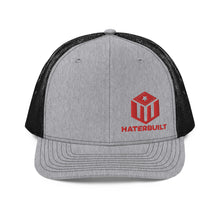 Load image into Gallery viewer, HaterBuilt Logo Grey/Black Trucker Cap