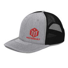 Load image into Gallery viewer, HaterBuilt Logo Grey/Black Trucker Cap